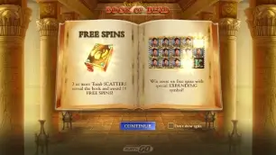 BOOK OF DEAD Gameplay1